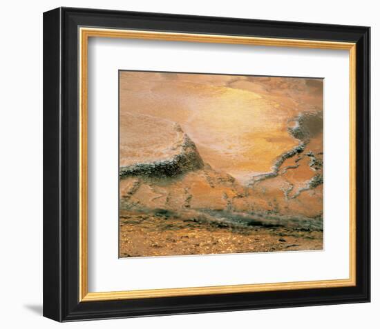 Mammoth Hot Springs-null-Framed Art Print