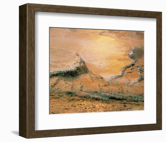 Mammoth Hot Springs-null-Framed Art Print