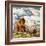 Mammoth Meets Rhinocerous-Tansley-Framed Giclee Print