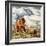 Mammoth Meets Rhinocerous-Tansley-Framed Giclee Print