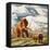 Mammoth Meets Rhinocerous-Tansley-Framed Premier Image Canvas