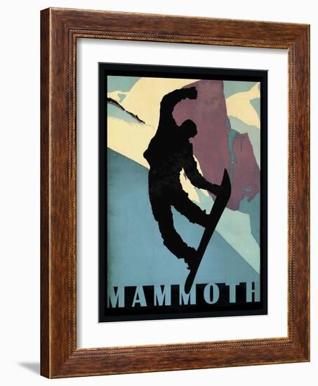 Mammoth Mountain Winter Sports II-Tina Lavoie-Framed Giclee Print