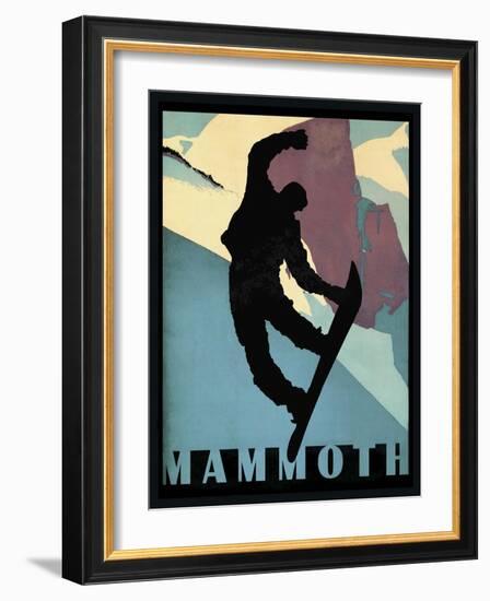 Mammoth Mountain Winter Sports II-Tina Lavoie-Framed Giclee Print