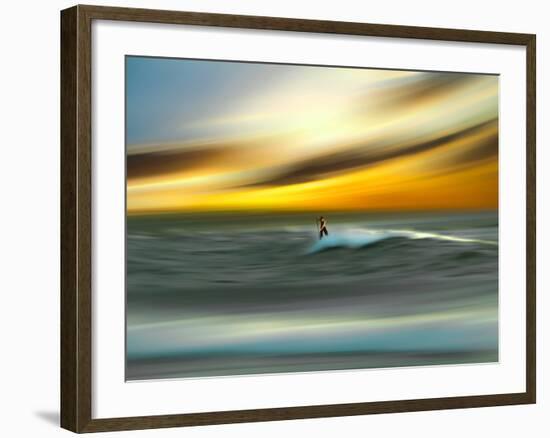 Man Aginst Nature-Josh Adamski-Framed Photographic Print