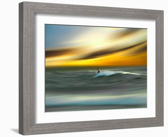 Man Aginst Nature-Josh Adamski-Framed Photographic Print