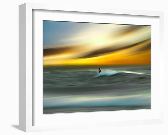 Man Aginst Nature-Josh Adamski-Framed Photographic Print