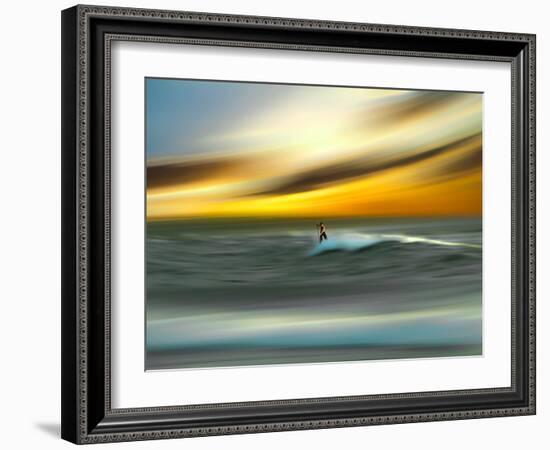 Man Aginst Nature-Josh Adamski-Framed Photographic Print