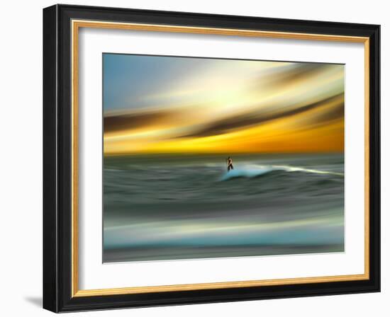 Man Aginst Nature-Josh Adamski-Framed Photographic Print