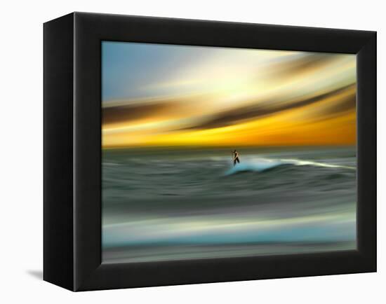 Man Aginst Nature-Josh Adamski-Framed Premier Image Canvas