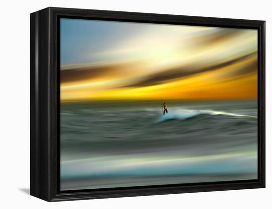 Man Aginst Nature-Josh Adamski-Framed Premier Image Canvas