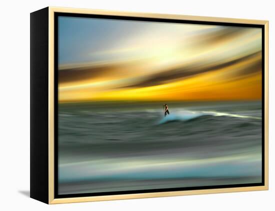 Man Aginst Nature-Josh Adamski-Framed Premier Image Canvas