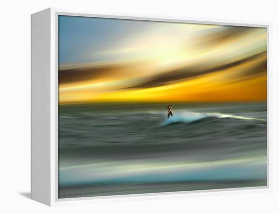 Man Aginst Nature-Josh Adamski-Framed Premier Image Canvas