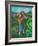 Man and Child-Oscar Ortiz-Framed Giclee Print