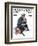 "Man and Dog" or "Pals" Saturday Evening Post Cover, September 27,1924-Norman Rockwell-Framed Giclee Print