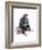 "Man and Dog" or "Pals", September 27,1924-Norman Rockwell-Framed Giclee Print