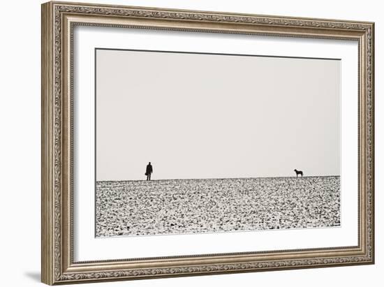 Man and Dog-Torsten Richter-Framed Photographic Print