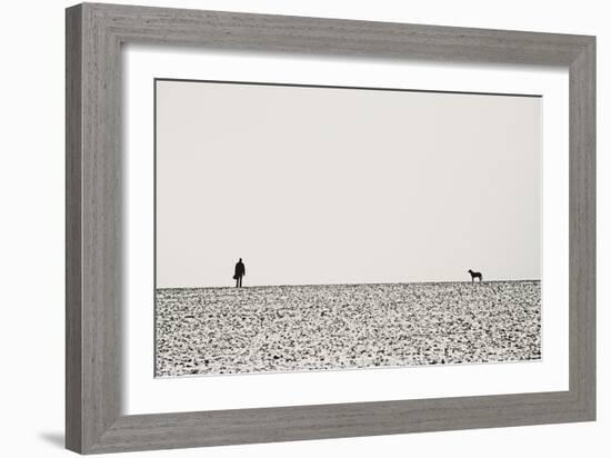 Man and Dog-Torsten Richter-Framed Photographic Print