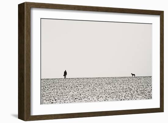 Man and Dog-Torsten Richter-Framed Photographic Print