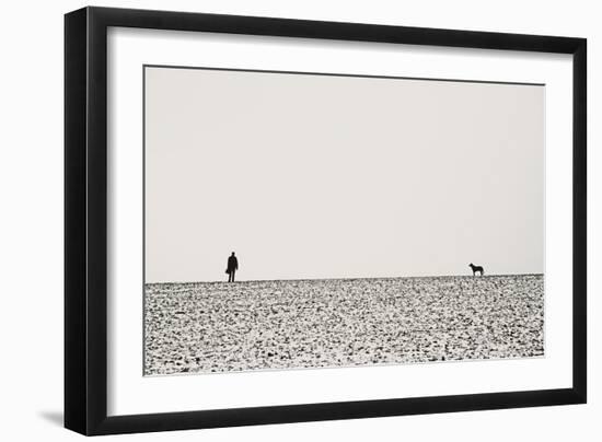Man and Dog-Torsten Richter-Framed Photographic Print
