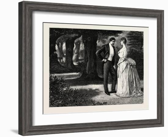 Man and Woman, 1888-George L. Du Maurier-Framed Giclee Print