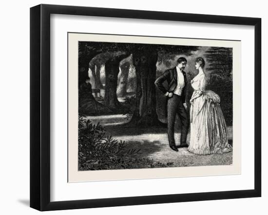 Man and Woman, 1888-George L. Du Maurier-Framed Giclee Print