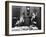 Man and Woman Flirting in the Office-null-Framed Photo