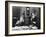 Man and Woman Flirting in the Office-null-Framed Photo