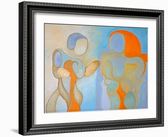Man and Woman Nr 1, 2009-Jan Groneberg-Framed Giclee Print