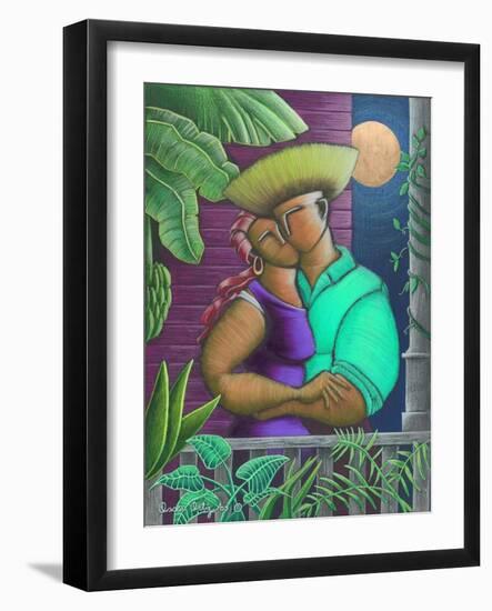 Man and Woman-Oscar Ortiz-Framed Giclee Print