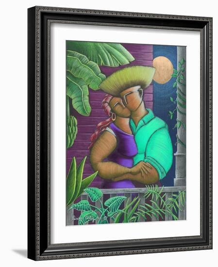 Man and Woman-Oscar Ortiz-Framed Giclee Print