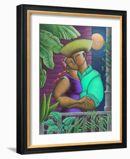 Man and Woman-Oscar Ortiz-Framed Giclee Print