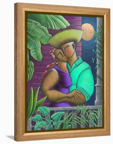 Man and Woman-Oscar Ortiz-Framed Premier Image Canvas