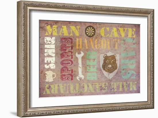 Man Cave-Cora Niele-Framed Giclee Print