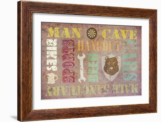 Man Cave-Cora Niele-Framed Giclee Print