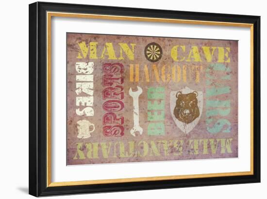 Man Cave-Cora Niele-Framed Giclee Print