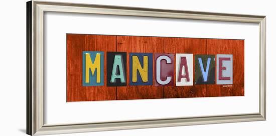 Man Cave-Design Turnpike-Framed Giclee Print