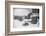 Man Clearing Snow from Truck after Heavy Snowfall, Vermont, 1940-Marion Post Wolcott-Framed Photographic Print