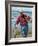 Man Crabbing and Digging for Razor Clams in Sand, Queen Charlotte Islands, Canada-Savanah Stewart-Framed Photographic Print