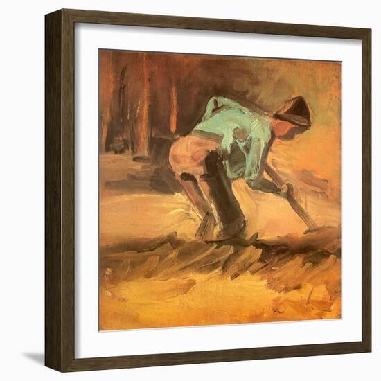 Man Digging, 1882-Vincent van Gogh-Framed Giclee Print