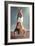 Man Doing Handstand in Underwear-null-Framed Art Print