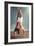 Man Doing Handstand in Underwear-null-Framed Art Print