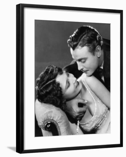 Man Embracing a Woman-null-Framed Photo