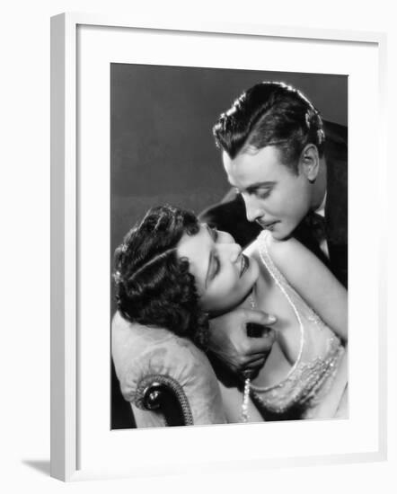 Man Embracing a Woman-null-Framed Photo