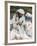 Man Feeding the Famous White Pigeons, Mazar-I-Sharif, Afghanistan-Jane Sweeney-Framed Photographic Print