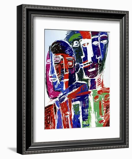 Man/Figures-Diana Ong-Framed Giclee Print