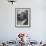 Man Fishing Beside a Waterfall and a 100 Year Old Mill-Bob Landry-Framed Photographic Print displayed on a wall