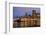 Man Fishing from Pier at Dawn in San Francisco, California, Usa-Chuck Haney-Framed Photographic Print