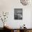 Man Fishing Off Montauk Point. Montauk Lighthouse Visible in Background-Alfred Eisenstaedt-Photographic Print displayed on a wall