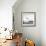 Man Flying Off a Trampoline at Santa Monica Beach-Loomis Dean-Framed Photographic Print displayed on a wall