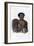 Man from the Samoan Islands, 1848-null-Framed Giclee Print